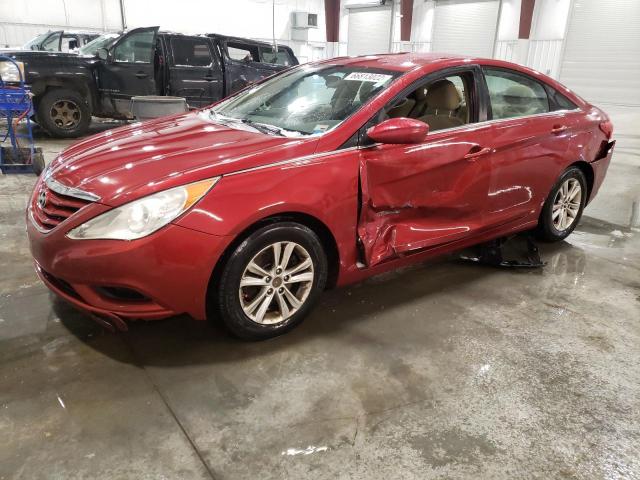 5NPEB4AC8DH749170 - 2013 HYUNDAI SONATA GLS RED photo 1