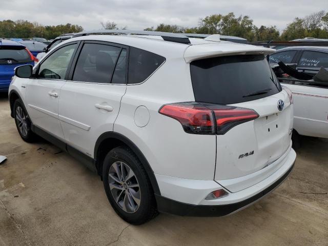 JTMRJREV4JD237596 - 2018 TOYOTA RAV4 HV LE WHITE photo 2