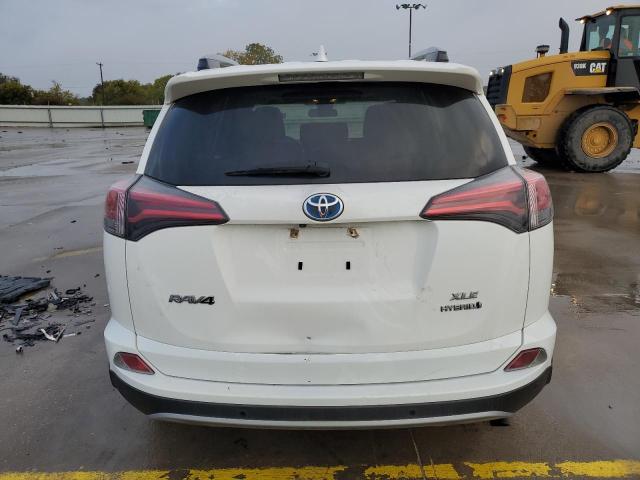 JTMRJREV4JD237596 - 2018 TOYOTA RAV4 HV LE WHITE photo 6