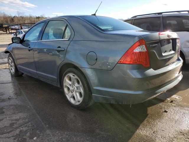 3FAHP0HA0BR147679 - 2011 FORD FUSION SE BLUE photo 2