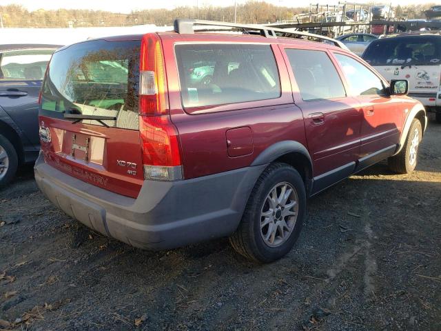 YV1SZ59H841153692 - 2004 VOLVO XC70 MAROON photo 4