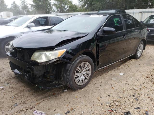 4T1BF1FKXCU038589 - 2012 TOYOTA CAMRY BASE BLACK photo 2