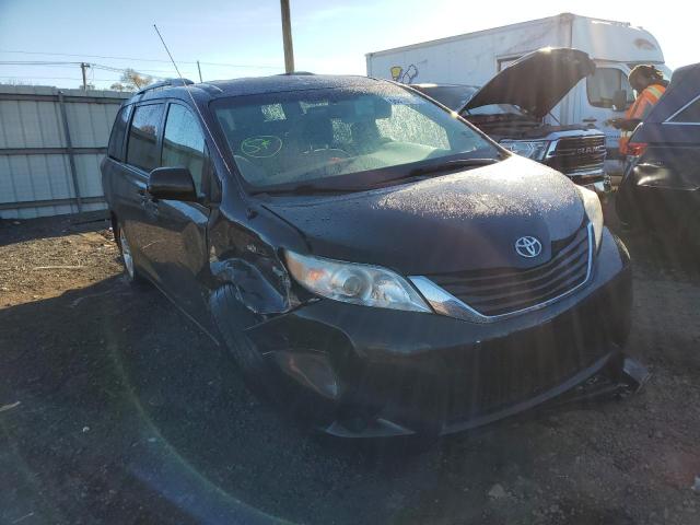 5TDKK3DCXBS101264 - 2011 TOYOTA SIENNA LE BLACK photo 1