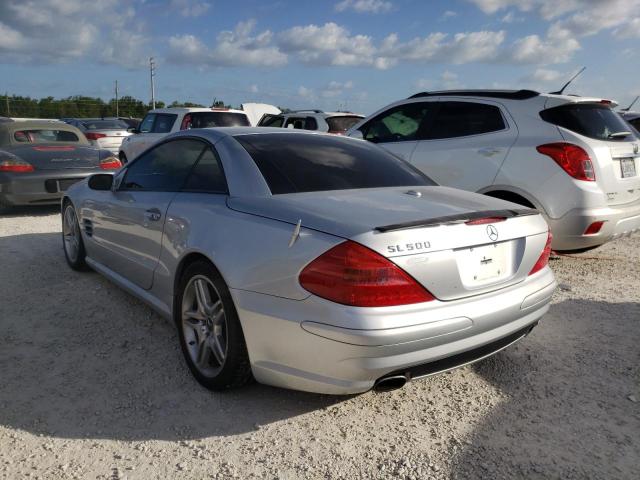 WDBSK75F06F113993 - 2006 MERCEDES-BENZ SL 500 SILVER photo 3