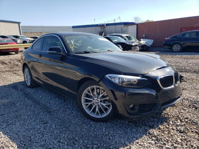 WBA1F5C50FV257305 - 2015 BMW 228 I أسود صورة 1