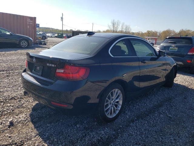 WBA1F5C50FV257305 - 2015 BMW 228 I أسود صورة 4