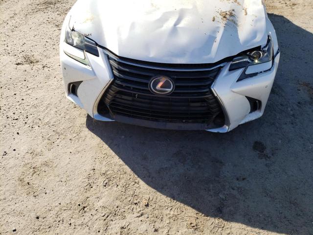 JTHBZ1BL8GA002416 - 2016 LEXUS GS 350 BAS WHITE photo 9