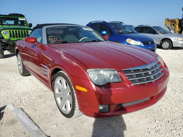 1C3AN65L25X042605 - 2005 CHRYSLER CROSSFIRE RED photo 1