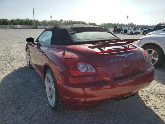 1C3AN65L25X042605 - 2005 CHRYSLER CROSSFIRE RED photo 3