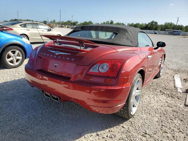 1C3AN65L25X042605 - 2005 CHRYSLER CROSSFIRE RED photo 4