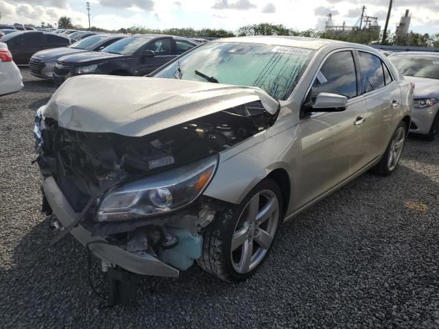 1G11J5SX0DF248513 - 2013 CHEVROLET MALIBU LTZ ოქროსფერი ფოტო 2