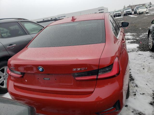 3MW5R7J0XM8B88859 - 2021 BMW 330XI RED photo 6