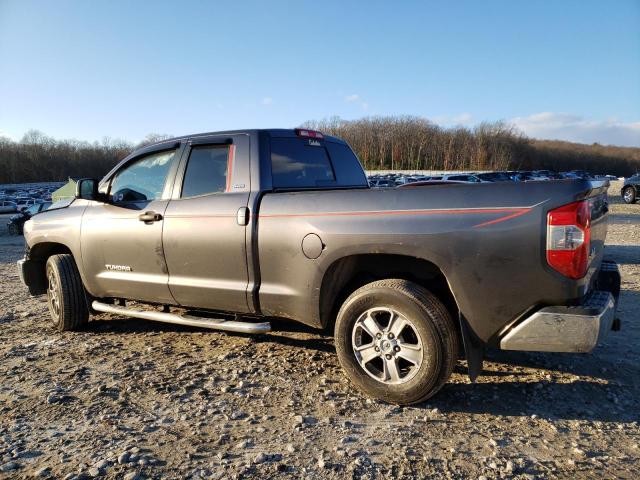 5TFUM5F19EX052342 - 2014 TOYOTA TUNDRA DOU GRAY photo 2