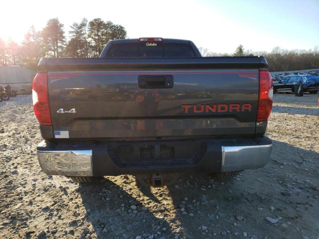 5TFUM5F19EX052342 - 2014 TOYOTA TUNDRA DOU GRAY photo 6