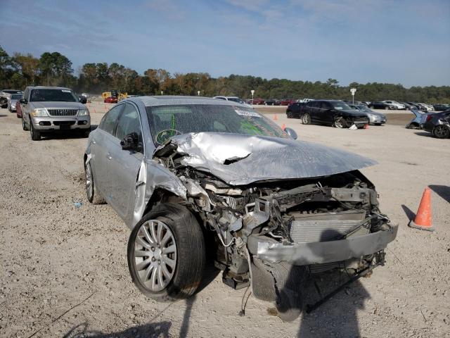 2G4GX5GV5B9188673 - 2011 BUICK REGAL CXL SILVER photo 1