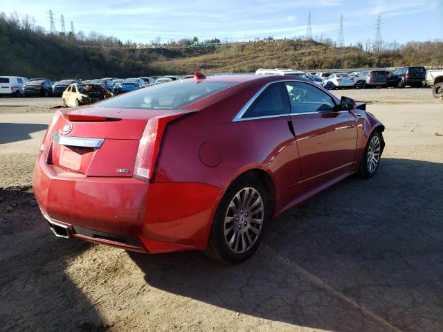 1G6DL1E3XC0100941 - 2012 CADILLAC CTS PERFOR BURGUNDY photo 4