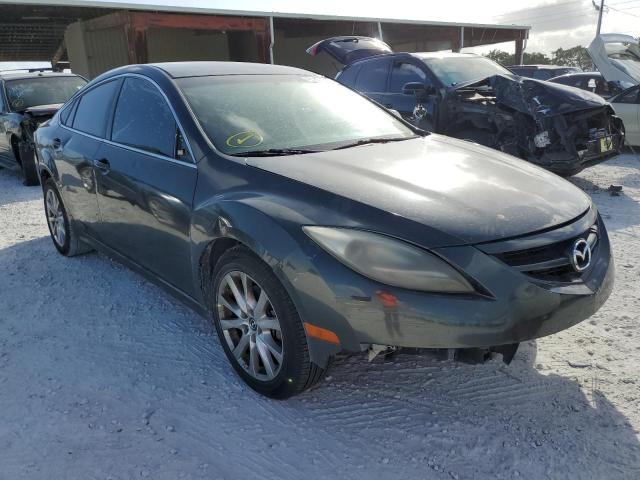 1YVHZ8BH7D5M12445 - 2013 MAZDA 6 SPORT GRAY photo 1