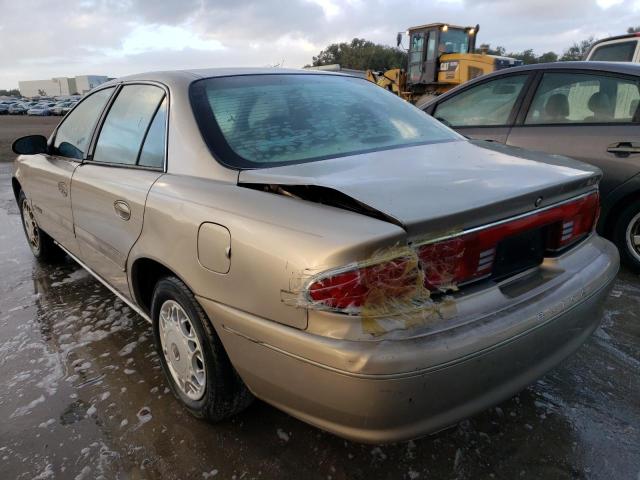 2G4WY52M0X1424949 - 1999 BUICK CENTURY LI BEIGE photo 3