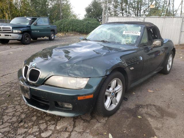 WBACN33461LK47888 - 2001 BMW Z3 2.5 BLACK photo 2