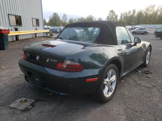 WBACN33461LK47888 - 2001 BMW Z3 2.5 BLACK photo 4