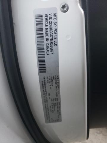 2C4RC3GG7MR536877 - 2021 CHRYSLER PACIFICA L WHITE photo 10