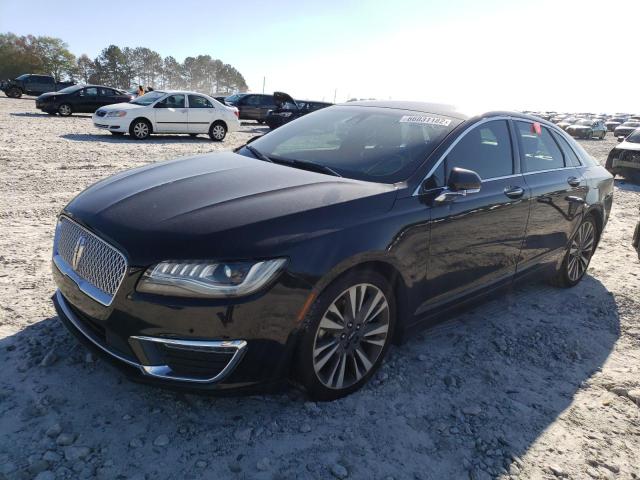 3LN6L5E90HR601020 - 2017 LINCOLN MKZ RESERV BLACK photo 2