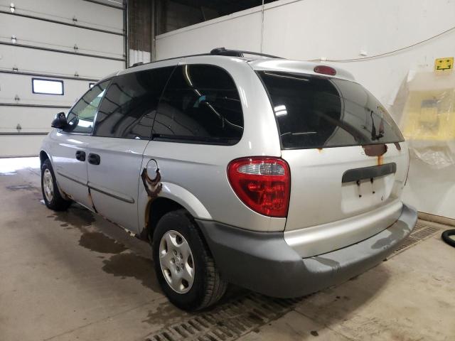 1B4GP25321B153829 - 2001 DODGE CARAVAN SILVER photo 3