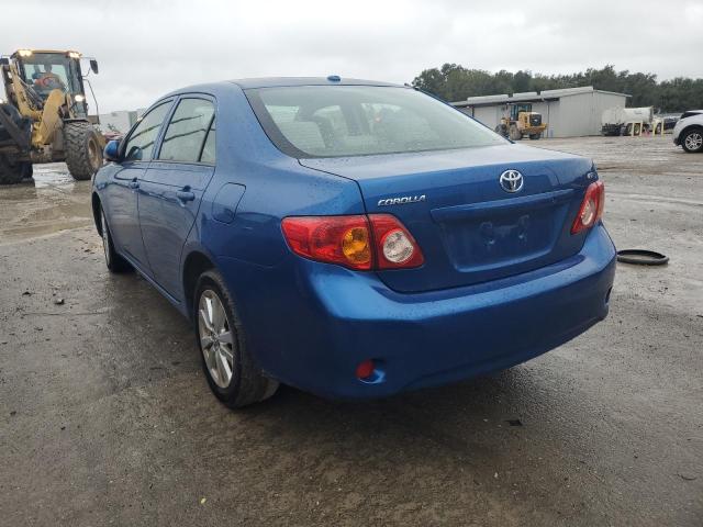 1NXBU40E79Z070158 - 2009 TOYOTA COROLLA BA Mavi foto 3