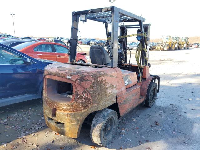 F04B40T - 2007 NISSAN FORK LIFT ORANGE photo 4