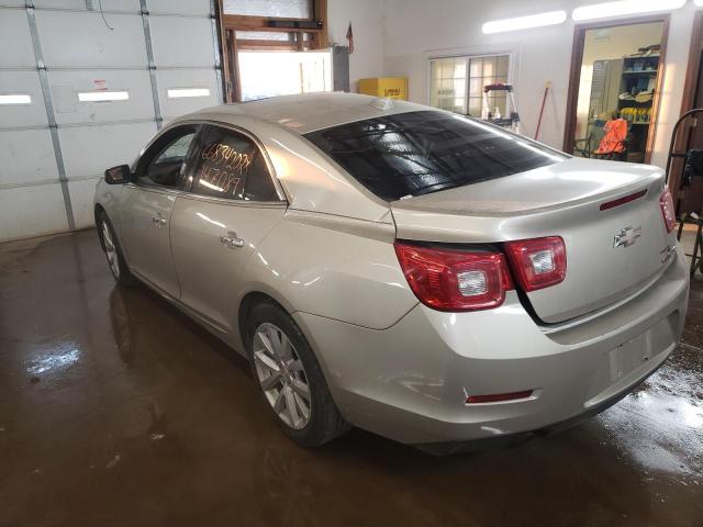1G11H5SA2DF260492 - 2013 CHEVROLET MALIBU LTZ ბეჟი ფოტო 3