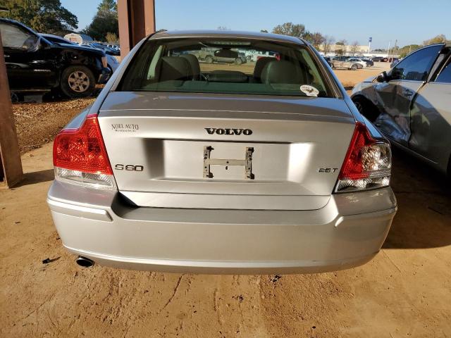 YV1RS592182687423 - 2008 VOLVO S60 2.5T SILVER photo 6