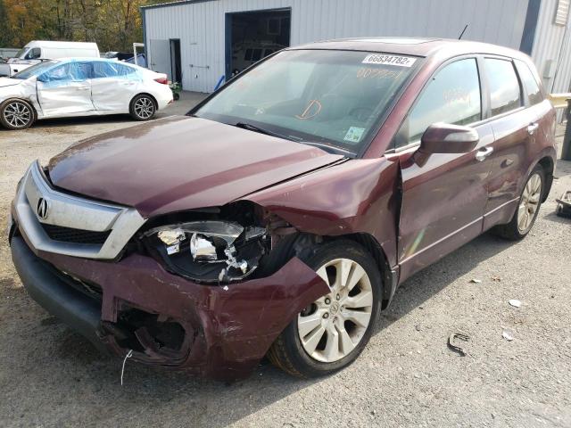 5J8TB2H21AA003351 - 2010 ACURA RDX RED photo 2