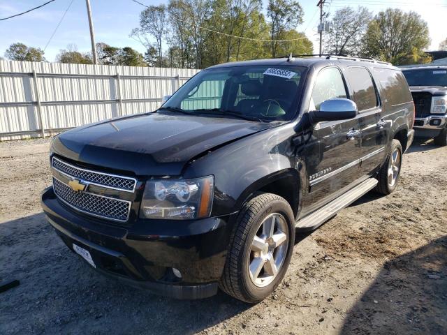 1GNSKKE74CR276600 - 2012 CHEVROLET SUBURBAN K BLACK photo 2