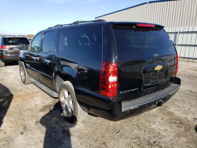 1GNSKKE74CR276600 - 2012 CHEVROLET SUBURBAN K BLACK photo 3