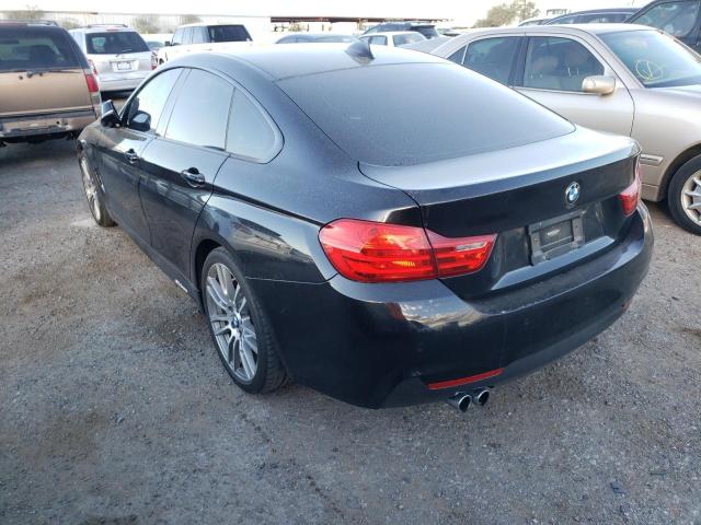 WBA4A9C59GG696432 - 2016 BMW 428 I GRAN BLACK photo 3