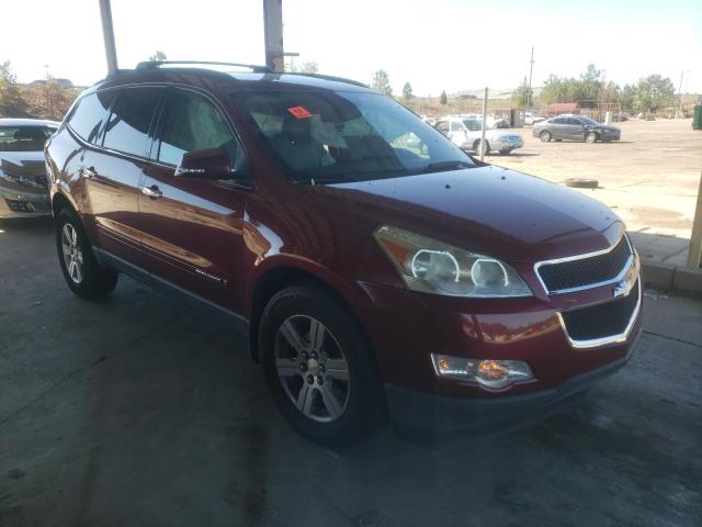 1GNLRGED4AS101157 - 2010 CHEVROLET TRAVERSE L MAROON photo 1