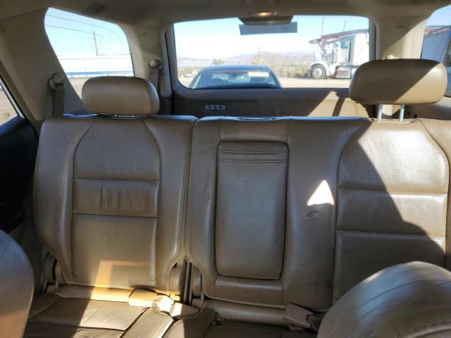 2HNYD18926H549102 - 2006 ACURA MDX WHITE photo 10