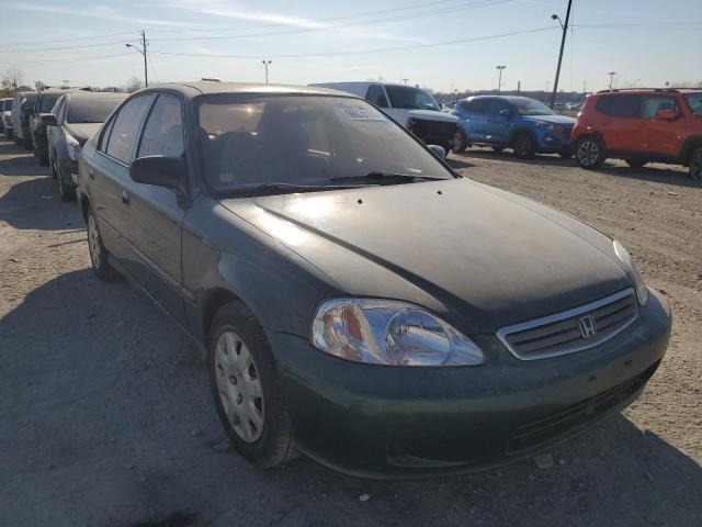 2HGEJ6615XH529327 - 1999 HONDA CIVIC BASE TEAL photo 1