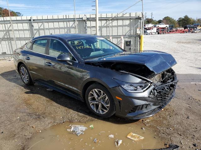 KMHL14JA8MA147266 - 2021 HYUNDAI SONATA SEL GRAY photo 1