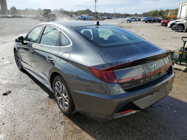 KMHL14JA8MA147266 - 2021 HYUNDAI SONATA SEL GRAY photo 3