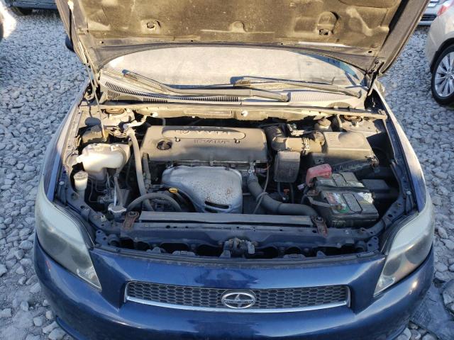 JTKDE177750062510 - 2005 TOYOTA SCION BLUE photo 7