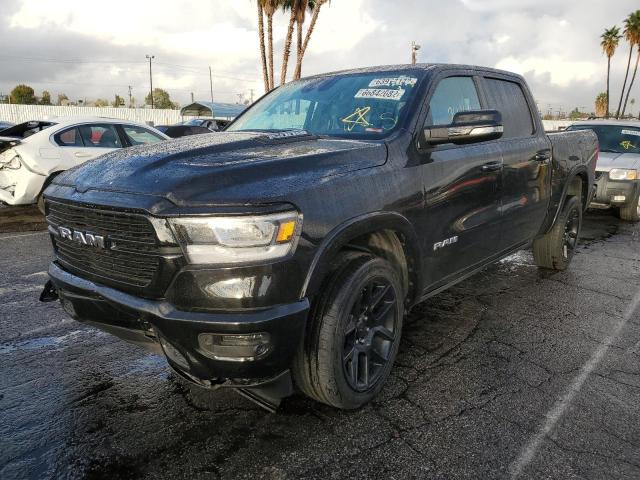 1C6RREJT2MN567832 - 2021 RAM 1500 LARAM BLACK photo 2