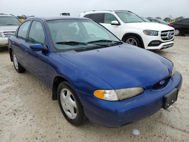 3FALP6537TM123395 - 1996 FORD CONTOUR GL BLUE photo 1