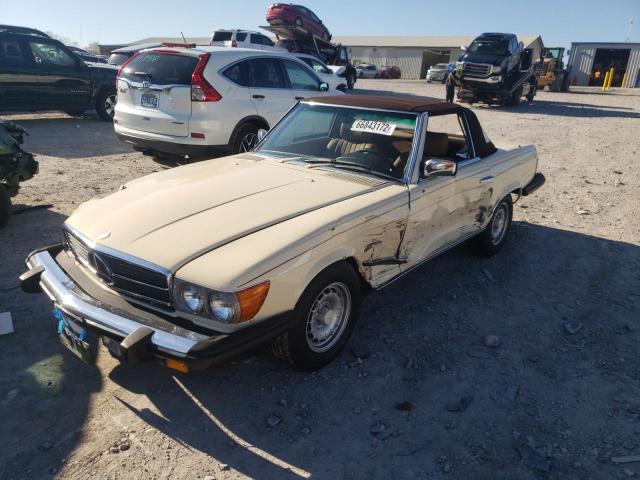 10704412063410 - 1980 MERCEDES-BENZ 450 SL CREAM photo 2