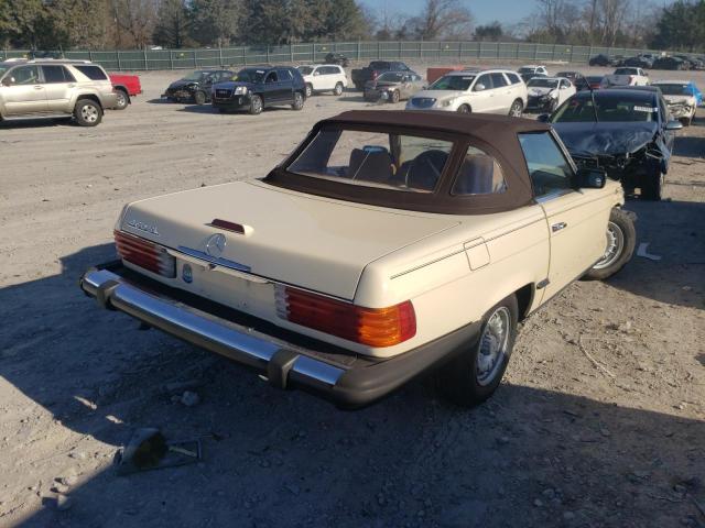 10704412063410 - 1980 MERCEDES-BENZ 450 SL CREAM photo 4