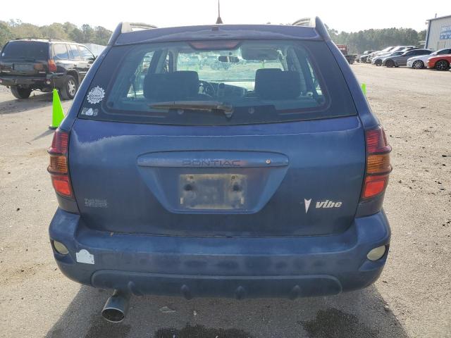 5Y2SL63815Z415917 - 2005 PONTIAC VIBE BLUE photo 6