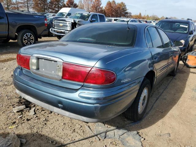 1G4HR54KX1U127152 - 2001 BUICK LESABRE LI BLUE photo 4