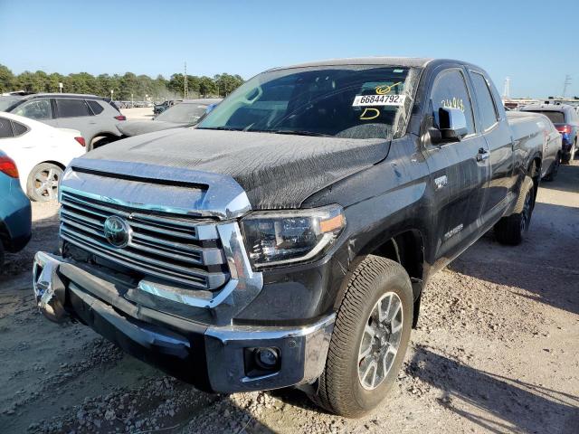 5TFBY5F17LX903563 - 2020 TOYOTA TUNDRA DOU BLACK photo 2