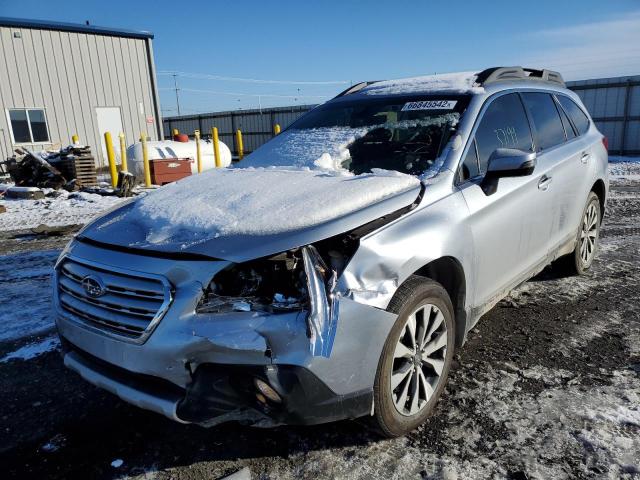 4S4BSENC2H3425776 - 2017 SUBARU OUTBACK 3. SILVER photo 2