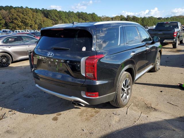 KM8R24HE5MU319543 - 2021 HYUNDAI PALISADE S BLACK photo 4